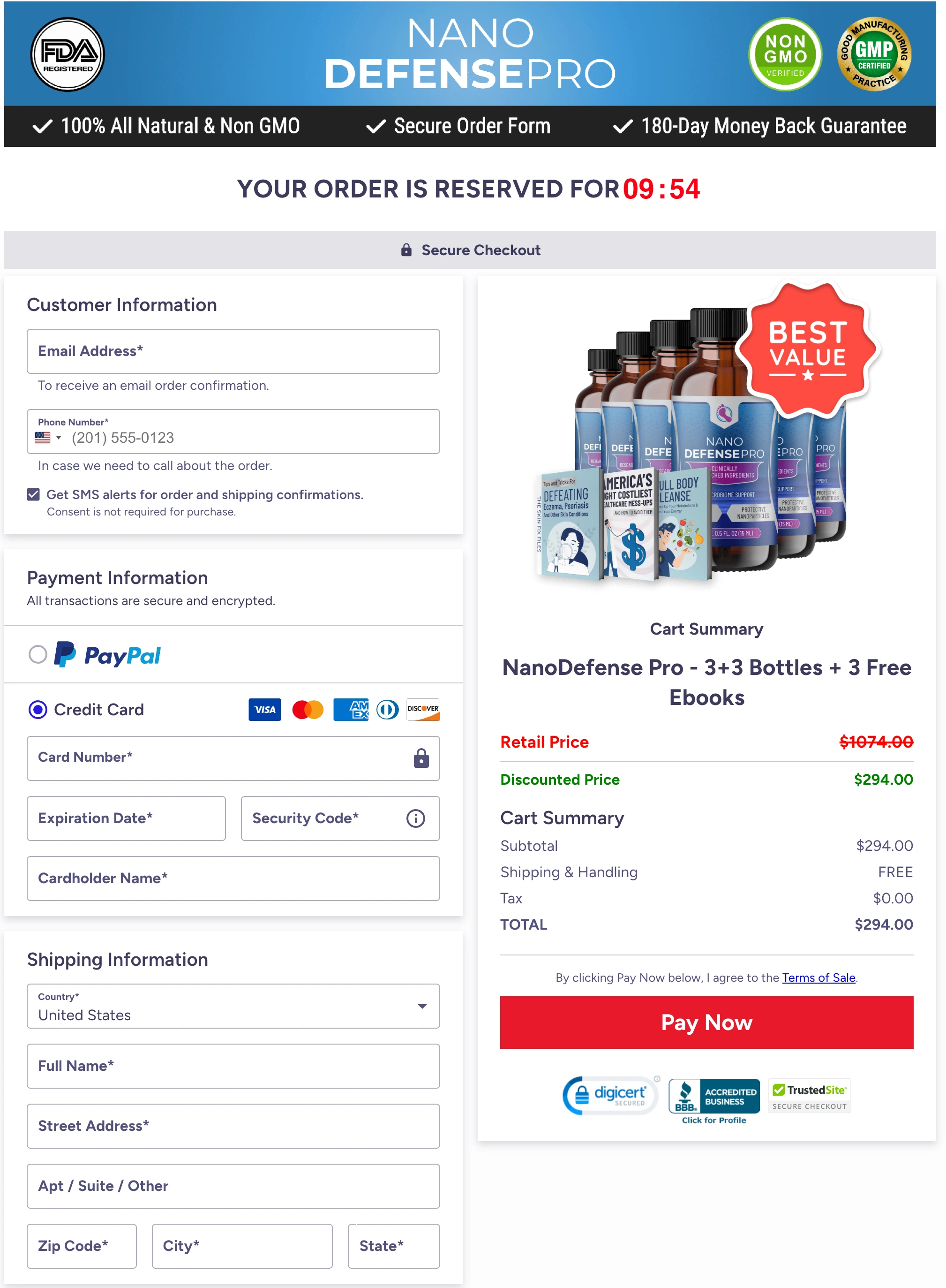 NanoDefense Pro add to cart